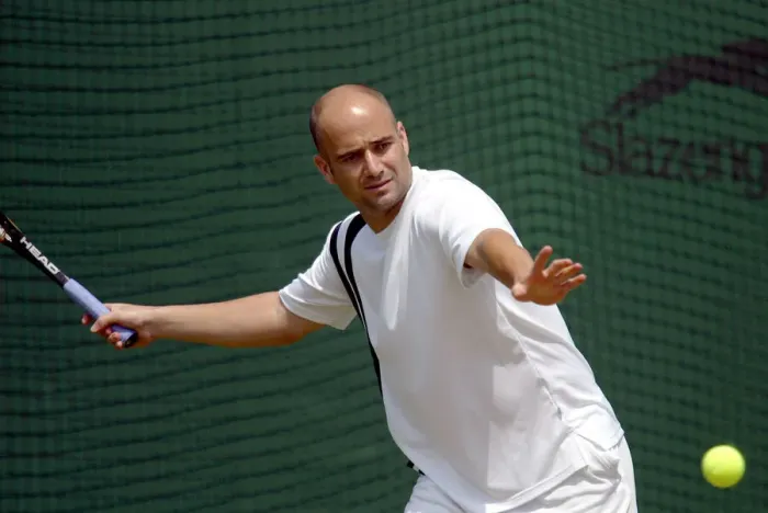 Framed Print : Andre Agassi Framed Print : Andre Agassi