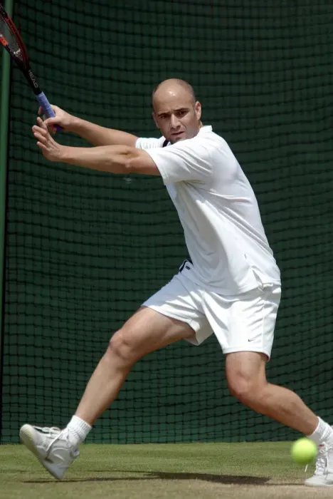 Framed Print : Andre Agassi Framed Print : Andre Agassi