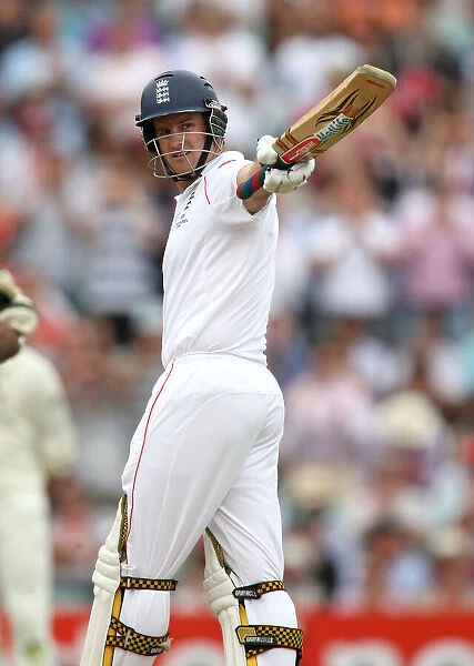 Andrew Strauss Gets His Fifty