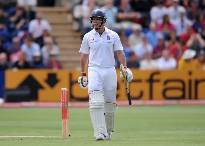 Framed Print : Andrew Strauss Leves The Field Framed Print : Andrew Strauss Leves The Field