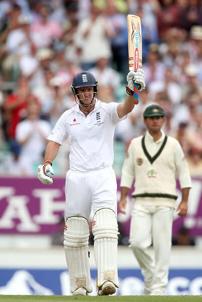 Andrew Strauss Makes His Fifty