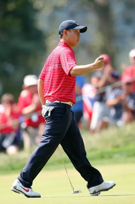 Framed Print : Anthony Kim Wins The 2nd Framed Print : Anthony Kim Wins The 2nd