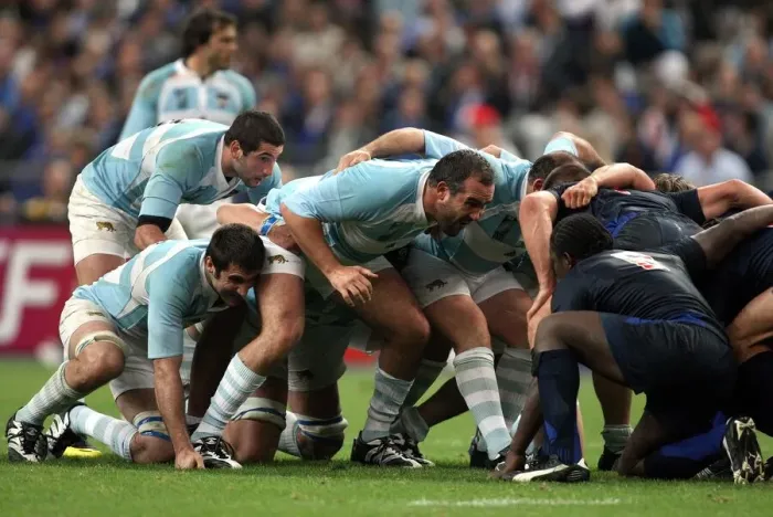 Framed Print : Argentina Scrum Framed Print : Argentina Scrum