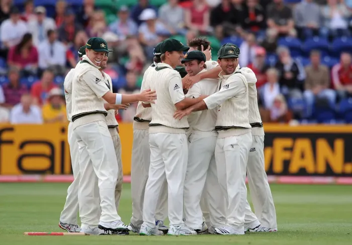 Framed Print : Australia Team Celebrate Kevin Pietersen Wicket With Brad Ha Framed Print : Australia Team Celebrate Kevin Pietersen Wicket With Brad Ha