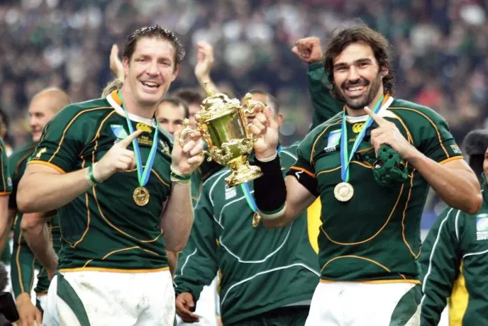 Framed Print : Bakkies Botha & Victor Matfield Framed Print : Bakkies Botha & Victor Matfield