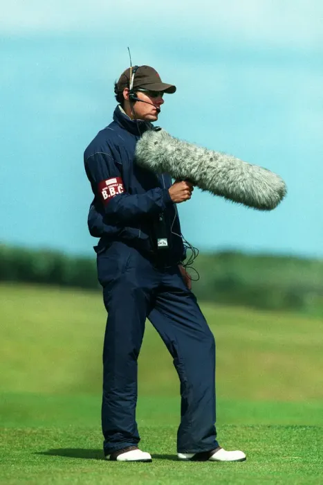 Framed Print : Bbc Soundman With Microphone Framed Print : Bbc Soundman With Microphone