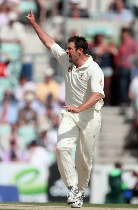 Framed Print : Ben Hifenhaus Takes James Anderson Wicket Framed Print : Ben Hifenhaus Takes James Anderson Wicket