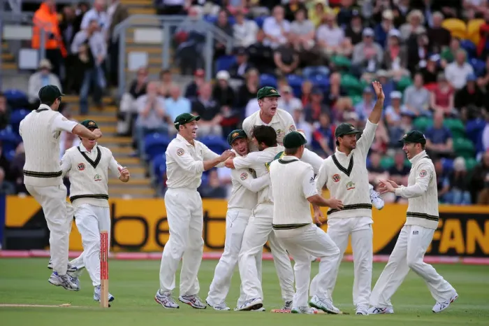 Framed Print : Ben Hilfenhaus Celebrates Kevin Pietersen Wicket Framed Print : Ben Hilfenhaus Celebrates Kevin Pietersen Wicket