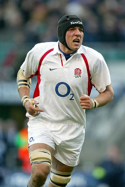 Ben Kay England & Leicester Tigers Rugby Union England V Scotland