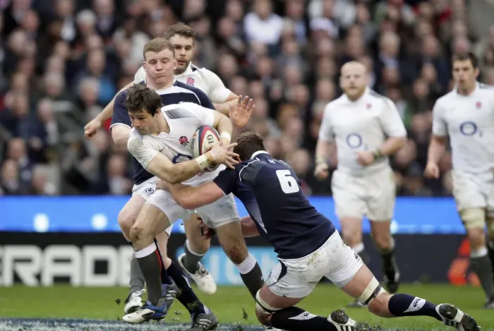 Framed Print : Ben Youngs & Nathan Hines