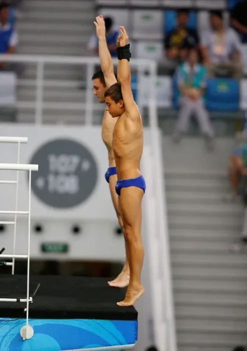 Framed Print : Blake Aldridge & Tom Daley Framed Print : Blake Aldridge & Tom Daley