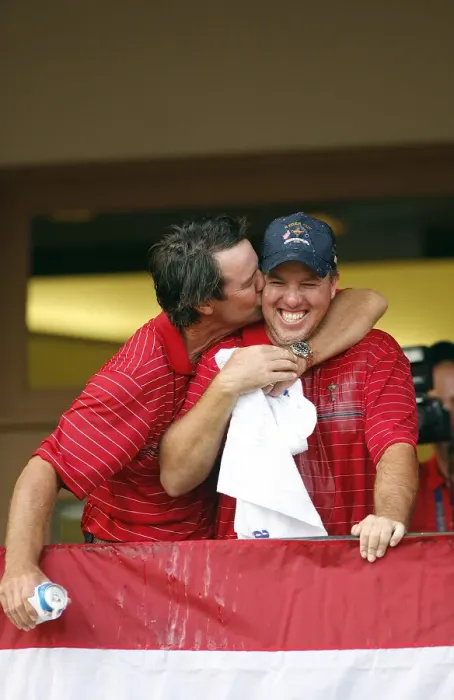Framed Print : Boo Weekley & Paul Azinger Framed Print : Boo Weekley & Paul Azinger