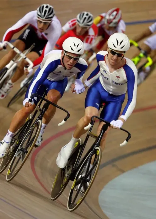 Framed Print : Bradley Wiggins & Mark Cavendish Framed Print : Bradley Wiggins & Mark Cavendish