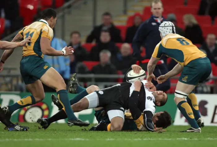 Framed Print : Bryan Habana & Adam Ashley-Cooper Framed Print : Bryan Habana & Adam Ashley-Cooper