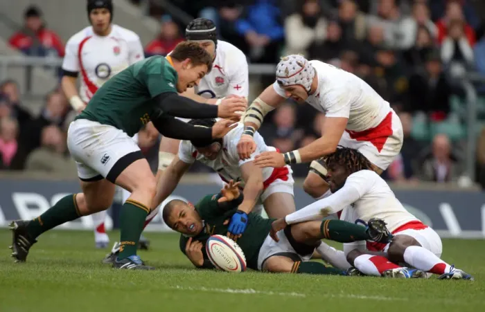 Framed Print : Bryan Habana Is Challenged Framed Print : Bryan Habana Is Challenged