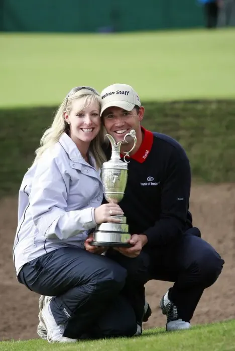 Framed Print : Caroline & Padraig Harrington Framed Print : Caroline & Padraig Harrington