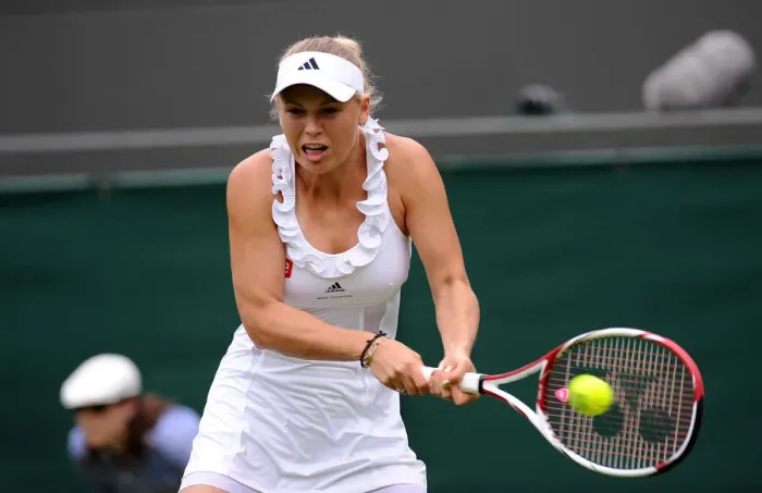Framed Print : Caroline Wozniacki Framed Print : Caroline Wozniacki