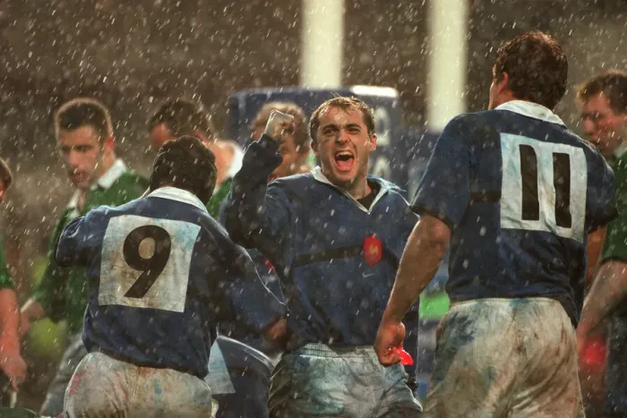 Framed Print : Castaignede Celebrates Try Framed Print : Castaignede Celebrates Try