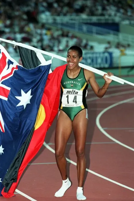 Framed Print : Cathy Freeman Framed Print : Cathy Freeman