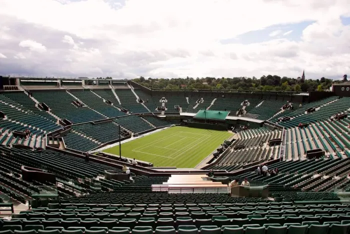 Framed Print : Centre Court Without Roof Framed Print : Centre Court Without Roof