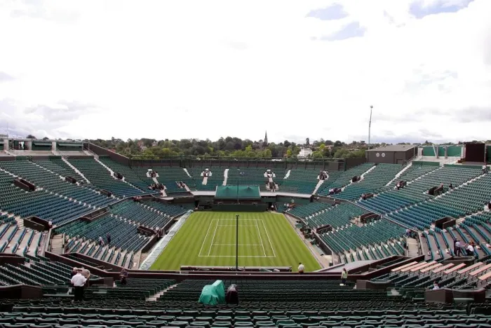 Framed Print : Centre Court Without Roof Framed Print : Centre Court Without Roof