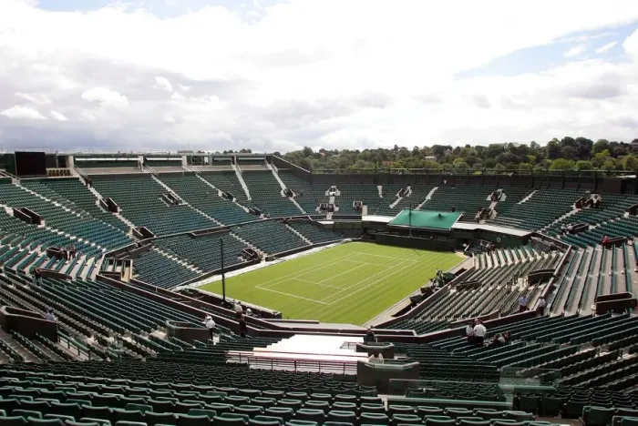 Framed Print : Centre Court Without Roof Framed Print : Centre Court Without Roof