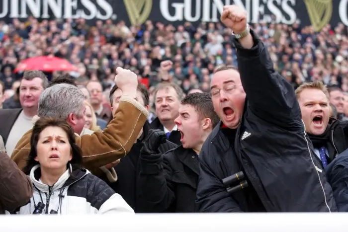 Framed Print : Cheltenham Race Goes Celebrate Framed Print : Cheltenham Race Goes Celebrate