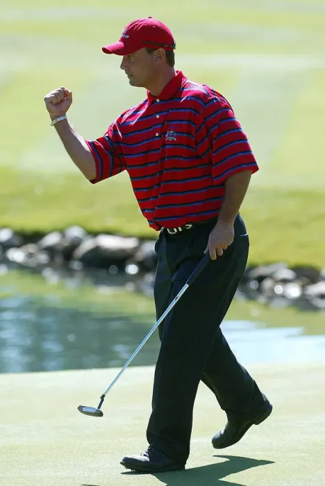 Framed Print : Chris Dimarco On 16th Hole