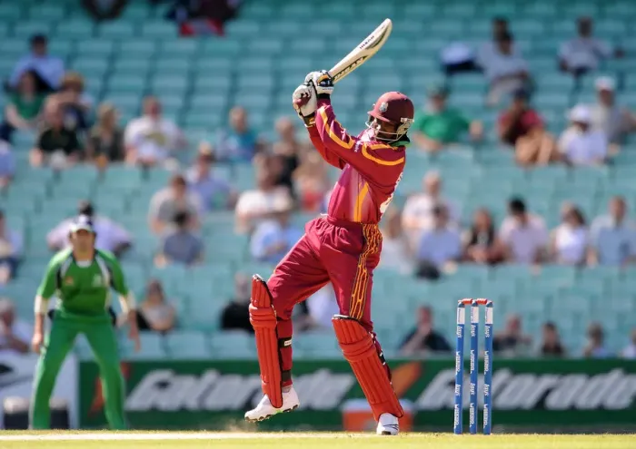 Framed Print : Chris Gayle