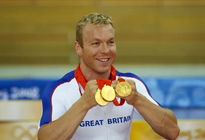 Framed Print : Chris Hoy Great Britain Date: 19 August 2008 Framed Print : Chris Hoy Great Britain Date: 19 August 2008
