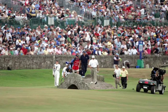 Framed Print : Colin Montgomerie & Ritief Goosen