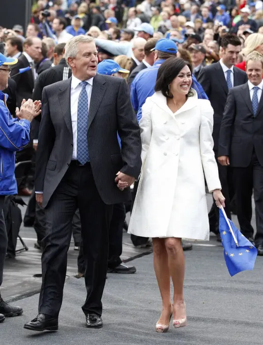 Framed Print : Colin Montgomerie & Wife Gaynor Montgomerie Framed Print : Colin Montgomerie & Wife Gaynor Montgomerie