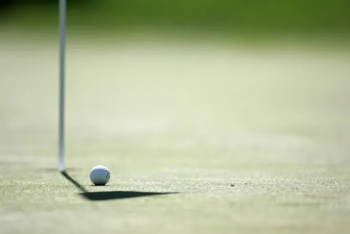 Framed Print : Colin Montgomeries Ball On 6th Framed Print : Colin Montgomeries Ball On 6th