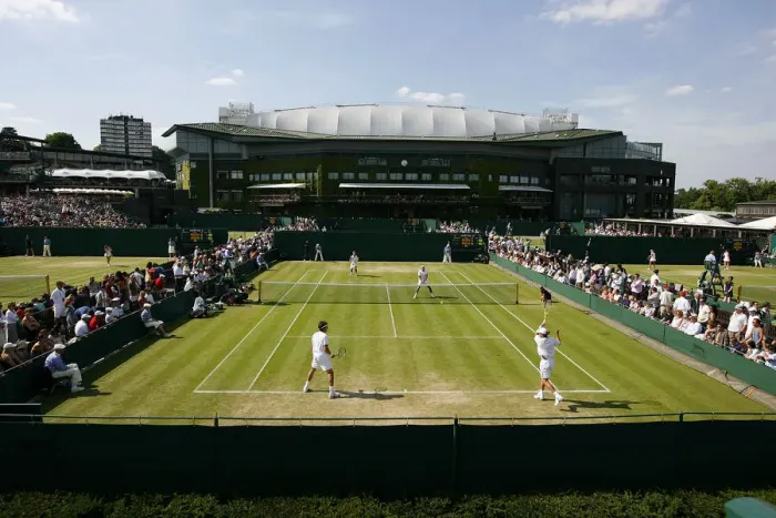 Framed Print : Court 10 And Centre Court Framed Print : Court 10 And Centre Court
