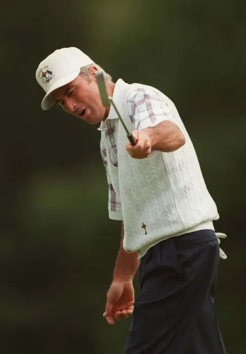 Framed Print : Curtis Strange Misses Putt Framed Print : Curtis Strange Misses Putt