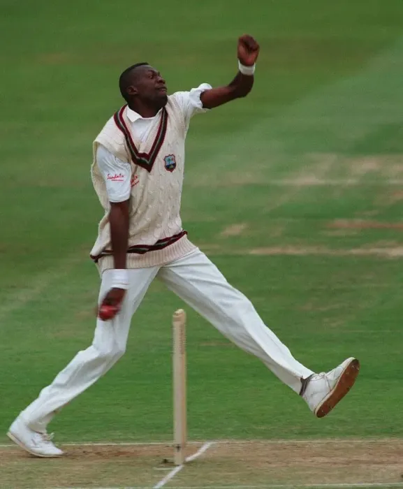 Framed Print : Curtly Ambrose Framed Print : Curtly Ambrose