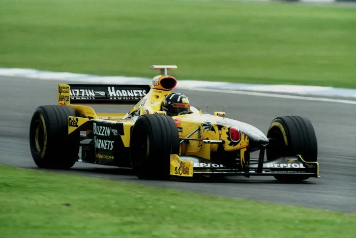 Framed Print : Damon Hill
