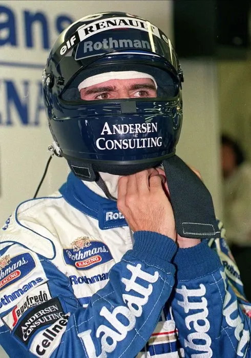 Framed Print : Damon Hill