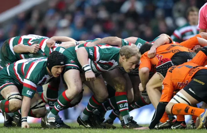 Framed Print : Dan Cole In The Scrum Framed Print : Dan Cole In The Scrum