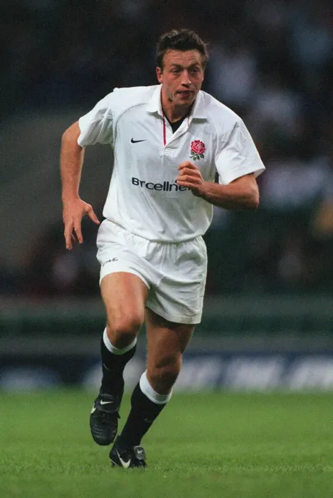 Framed Print : Dan Luger England and Harlequins Rugby Union 22 August 1999 Date: 22 August 1999