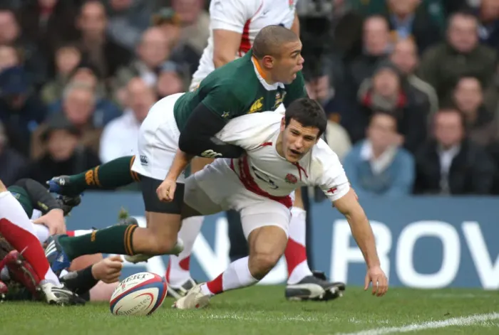 Framed Print : Danny Care & Bryan Habana Framed Print : Danny Care & Bryan Habana