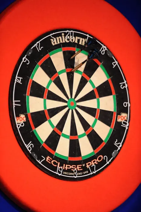 Framed Print : Dart Board