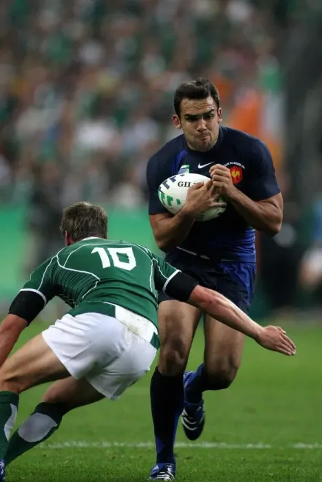 Framed Print : David Marty & Ronan O Gara