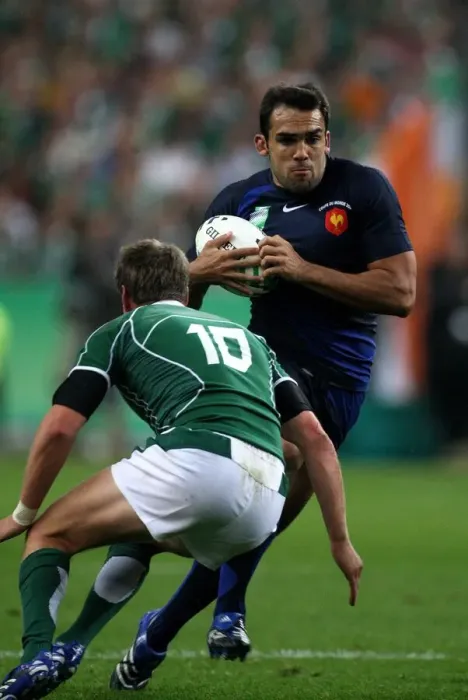 Framed Print : David Marty & Ronan O Gara Framed Print : David Marty & Ronan O Gara