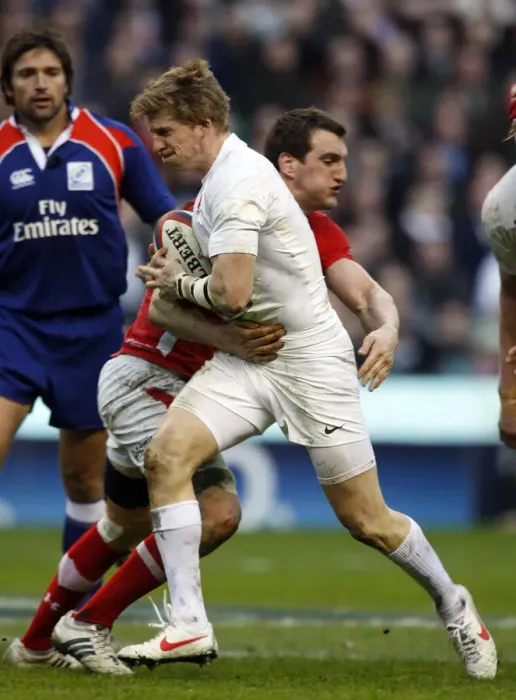 Framed Print : David Strettle & Sam Warburton