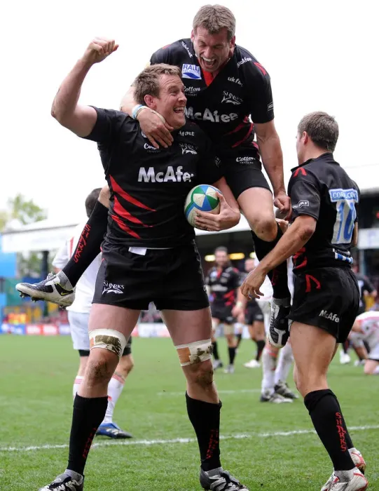 Framed Print : Dean Schofield & Mark Cueto