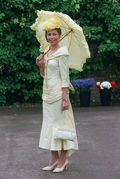 Dress With Parasol Ladies Day
