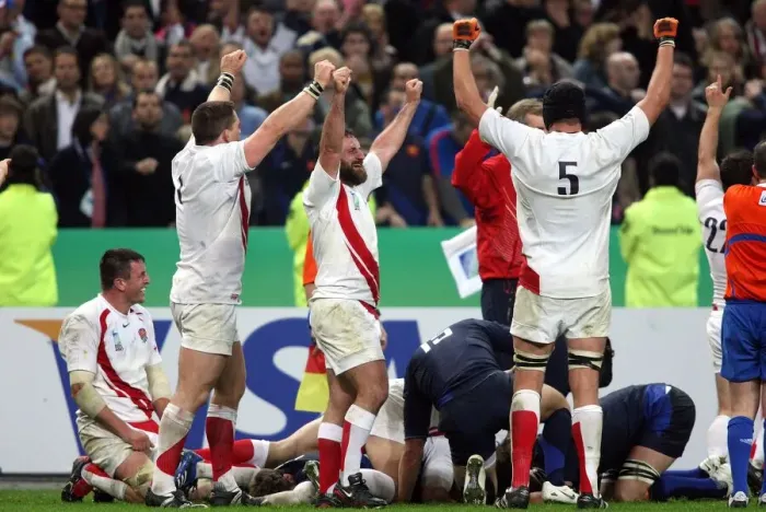 Framed Print : England Celebrate Victory