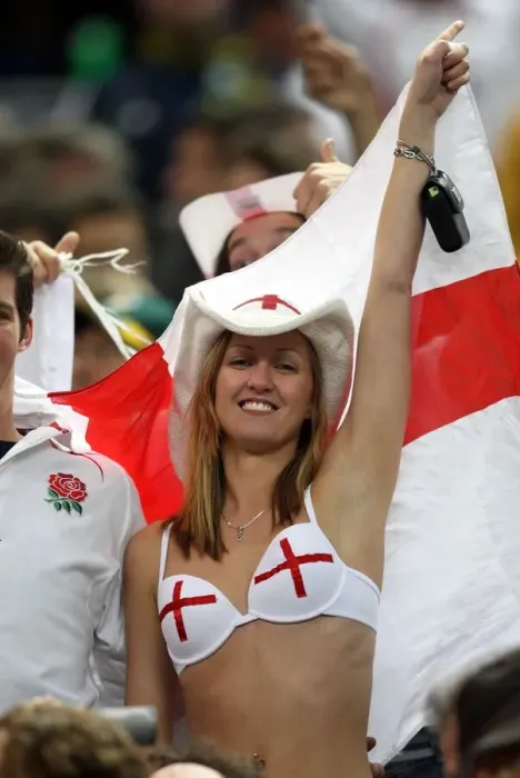 Framed Print : England Fan Framed Print : England Fan