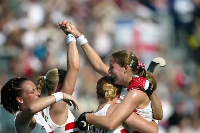 Framed Print : England Players Celebrate